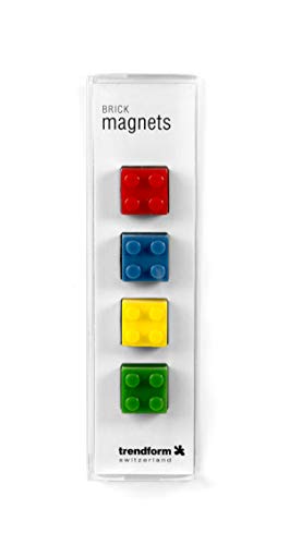 Trendform Magnete Brick 4er Set assortiert von Trendform