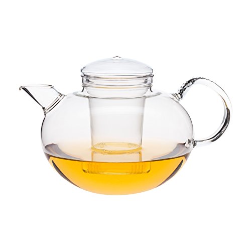 Trendglas Jena 107567 Teekanne SOMA+ 2.0 G mit Deckel und Glassieb, Borosilikatglas, 2 Liter von Trendglas Jena