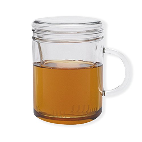 Trendglas Jena Teetasse Zyclo mit Glassieb von Trendglas Jena