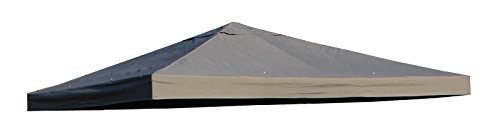Trendkontor Ersatzdach Dach wasserdicht für Partyzelt Festzelt Pavillon in versch. Farben (Anthrazit) von Trendkontor