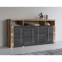 INOSIGN Sideboard "Roger,Breite 182cm, stilvolle Schrank mit 4 Türen" Kommode mit viel Stauraum, Einlegeböden verstellbar INOSIGN Sideboard "Roger,Breite 182cm, stilvolle Schrank mit 4 Türen" Kommode mit viel Stauraum, Einlegeböden verstellbar von Inosign