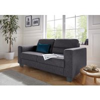 TRENDMANUFAKTUR 2,5-Sitzer "Chamber mit hohem Sitzkomfort" in zeitloser Optik, Kopfstützen optional bestellbar von Trendmanufaktur