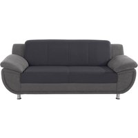 TRENDMANUFAKTUR 3-Sitzer "Rondo 3, zeitlos und modern, bequem, Materialmix" wahlweise mit Federkern, extrabreite Armlehnen zum Relaxen von Trendmanufaktur