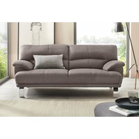 TRENDMANUFAKTUR 3-Sitzer "Cecilia II, mit italienischem Design, tollen Details" mit tollem Sitzkomfort und Designfuß von Trendmanufaktur