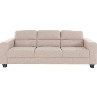 TRENDMANUFAKTUR 3-Sitzer "Chamber mit hohem Sitzkomfort", in zeitloser Optik, Kopfstützen optional bestellbar von Trendmanufaktur