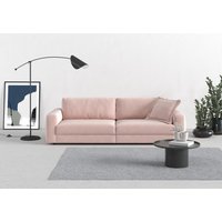 TRENDMANUFAKTUR Big-Sofa "Bourbon", (2 St.), extra tiefe Sitzfläche, wahlweise mit Sitztiefenverstellung bestellbar von Trendmanufaktur