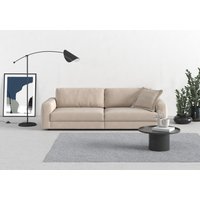 TRENDMANUFAKTUR Big-Sofa "Bourbon", (2 St.), extra tiefe Sitzfläche, wahlweise mit Sitztiefenverstellung bestellbar von Trendmanufaktur