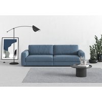 TRENDMANUFAKTUR Big-Sofa "Bourbon, Designsofa," mit extra hohem Sitzkomfort, in trendigem Cord Bezug erhältlich von Trendmanufaktur