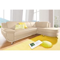 TRENDMANUFAKTUR Ecksofa "Rondo, L-Form", wahlweise mit Federkern, wahlweise mit Bettfunktion TRENDMANUFAKTUR Ecksofa "Rondo, L-Form", wahlweise mit Federkern, wahlweise mit Bettfunktion von Trendmanufaktur