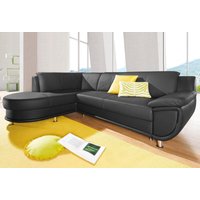 TRENDMANUFAKTUR Ecksofa "Rondo, zeitlos und elegant, bequem, L-Form", wahlweise mit Federkern, wahlweise mit Bettfunktion von Trendmanufaktur