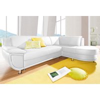 TRENDMANUFAKTUR Ecksofa "Rondo, zeitlos und elegant, OTTOs Choice, bequem, L-Form" wahlweise mit Federkern, wahlweise mit Bettfunktion von Trendmanufaktur