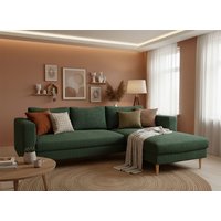 TRENDMANUFAKTUR Ecksofa "Amazing, Couch wahlweise mit Schlaffunktion & Bettkasten, auch in Cord" Recamiere beidseitig montierbar, Sofa in L-Form, 232 cm von Trendmanufaktur