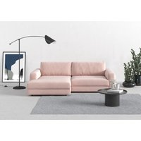 TRENDMANUFAKTUR Ecksofa "Bourbon, Designsofa mit tollem Sitzkomfort, L-Form,", extra tiefe Sitzfläche, wahlweise mit Sitztiefenverstellung von Trendmanufaktur