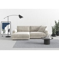 TRENDMANUFAKTUR Ecksofa "Bourbon, Designsofa mit tollem Sitzkomfort, L-Form," extra tiefe Sitzfläche, wahlweise mit Sitztiefenverstellung von Trendmanufaktur