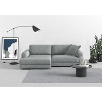 TRENDMANUFAKTUR Ecksofa "Bourbon, Designsofa mit tollem Sitzkomfort, L-Form,", extra tiefe Sitzfläche, wahlweise mit Sitztiefenverstellung von Trendmanufaktur