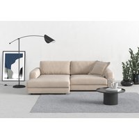 TRENDMANUFAKTUR Ecksofa "Bourbon", (2 St.), mit extra hohem Sitzkomfort, auch in Cord erhältlich von Trendmanufaktur