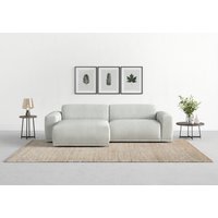 TRENDMANUFAKTUR Ecksofa "Braga, mit hochwertigem Kaltschaum, L-Form, in Cord erhältlich", (2 St.), modernes Sofa, Couch mit hohem Sitzkomfort, 255/72/160 cm (B/H/T) von Trendmanufaktur