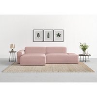 TRENDMANUFAKTUR Ecksofa Braga, aus 2 Teilen, moderner Cord-Stoff von Trendmanufaktur