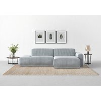 TRENDMANUFAKTUR Ecksofa "Braga", (2 St.), in moderner Optik, mit hochwertigem Kaltschaum, in Cord bestellbar von Trendmanufaktur