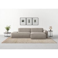 TRENDMANUFAKTUR Ecksofa Braga, aus 2 Teilen, moderner Cord-Stoff von Trendmanufaktur