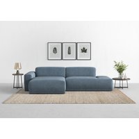 TRENDMANUFAKTUR Ecksofa Braga, aus 2 Teilen, moderner Cord-Stoff von Trendmanufaktur