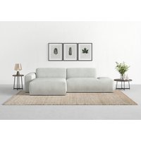 TRENDMANUFAKTUR Ecksofa Braga, aus 2 Teilen, moderner Cord-Stoff von Trendmanufaktur