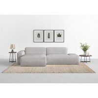 TRENDMANUFAKTUR Ecksofa Braga, aus 2 Teilen, moderner Cord-Stoff von Trendmanufaktur