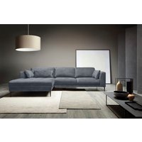TRENDMANUFAKTUR Ecksofa "Luzi, wahlweise mit Schlaffunktion und Bettkasten bestellbar, L-Form", Designsofa mit tollem Sitzkomfort, Metallfüße schwarz, Breite 280 cm TRENDMANUFAKTUR Ecksofa "Luzi, wahlweise mit Schlaffunktion und Bettkasten bestellbar, L-Form", Designsofa mit tollem Sitzkomfort, Metallfüße schwarz, Breite 280 cm von Trendmanufaktur