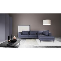 TRENDMANUFAKTUR Ecksofa "Luzi, wahlweise mit Schlaffunktion und Bettkasten, gemütlich, L-Form", Designsofa mit Ottomane, Metallfüße schwarz, Breite 264 cm TRENDMANUFAKTUR Ecksofa "Luzi, wahlweise mit Schlaffunktion und Bettkasten, gemütlich, L-Form", Designsofa mit Ottomane, Metallfüße schwarz, Breite 264 cm von Trendmanufaktur