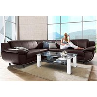 TRENDMANUFAKTUR Ecksofa "Rondo wahlweise mit Schlaffunktion, 267x247 cm (BxT), breite Armlehnen", L-Form, wahlweise mit Federkern bestellbar, Füße schwarz TRENDMANUFAKTUR Ecksofa "Rondo wahlweise mit Schlaffunktion, 267x247 cm (BxT), breite Armlehnen", L-Form, wahlweise mit Federkern bestellbar, Füße schwarz von Trendmanufaktur