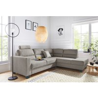 TRENDMANUFAKTUR Ecksofa "Chamber, L-Form", inklusive einer Kopfstütze, wahlweise mit Schlaffunktion von Trendmanufaktur