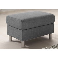 TRENDMANUFAKTUR Hocker "Rondo II zeitlos und bequem", wahlweise mit komfortablem Federkern, frei im Raum stellbar von Trendmanufaktur