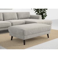 TRENDMANUFAKTUR Polsterhocker "Lumber Jack", (1 St.), in moderner Optik, mit extra hohen Füßen von Trendmanufaktur