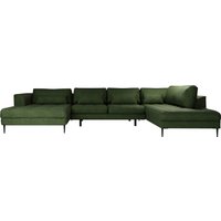 TRENDMANUFAKTUR Wohnlandschaft "Luzi, gemütliches Sofa, extra viel Platz, viele Kissen, OTTOs Choice" Designsofa mit tollem Sitzkomfort, Metallfüße schwarz, Breite 361 cm TRENDMANUFAKTUR Wohnlandschaft "Luzi, gemütliches Sofa, extra viel Platz, viele Kissen, OTTOs Choice" Designsofa mit tollem Sitzkomfort, Metallfüße schwarz, Breite 361 cm von Trendmanufaktur