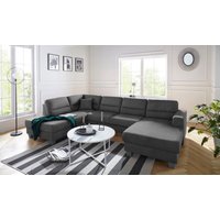 TRENDMANUFAKTUR Wohnlandschaft "Chamber, zeitlos und modern, bequem, hoher Sitzkomfort, U-Form" wahlweise mit Schlaffunktion TRENDMANUFAKTUR Wohnlandschaft "Chamber, zeitlos und modern, bequem, hoher Sitzkomfort, U-Form" wahlweise mit Schlaffunktion von Trendmanufaktur