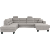 TRENDMANUFAKTUR Wohnlandschaft "Chamber, U-Form" inklusive zwei Kopfstützen, wahlweise mit Bettfunktion TRENDMANUFAKTUR Wohnlandschaft "Chamber, U-Form" inklusive zwei Kopfstützen, wahlweise mit Bettfunktion von Trendmanufaktur