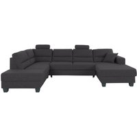 TRENDMANUFAKTUR Wohnlandschaft "Chamber, U-Form" inklusive zwei Kopfstützen, wahlweise mit Bettfunktion TRENDMANUFAKTUR Wohnlandschaft "Chamber, U-Form" inklusive zwei Kopfstützen, wahlweise mit Bettfunktion von Trendmanufaktur