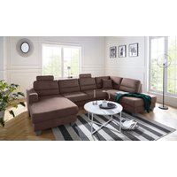 TRENDMANUFAKTUR Wohnlandschaft "Chamber, U-Form" inklusive zwei Kopfstützen, wahlweise mit Bettfunktion TRENDMANUFAKTUR Wohnlandschaft "Chamber, U-Form" inklusive zwei Kopfstützen, wahlweise mit Bettfunktion von Trendmanufaktur