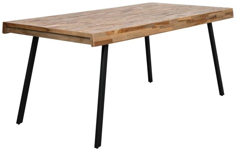 Design Esstisch SURI 180 x 90 cm Platte recycled Teak von Trendmöbel24