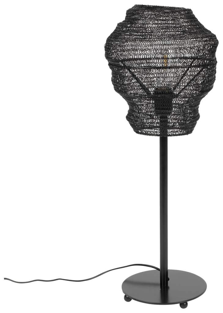 Tischleuchte LENA BLACK mit Mesh Schirm von Trendmöbel24