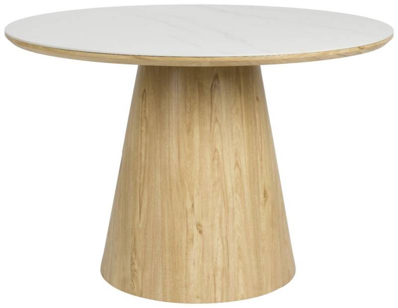 Trendmöbel24 Esstisch Esstisch Tisch ALMIRA rund Ø 115 cm Eiche Furnier Platte Marmoroptik Trendmöbel24 Esstisch Esstisch Tisch ALMIRA rund Ø 115 cm Eiche Furnier Platte Marmoroptik von Trendmöbel24