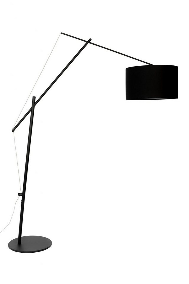 Trendmöbel24 Stehlampe Bogenlampe Tokio Black Minimalistisches Design in Schwarz, ohne Leuchtmittel von Trendmöbel24