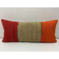 Langes Kelim Kissen, 40 X 90 cm, Vintage Langes Kissenbezug Kissenbezug.buntes Kissen von Trendpillowcover