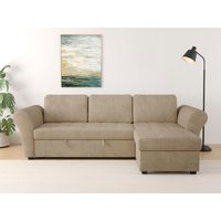 Trends by HG Ecksofa "LASSE, L-Form", (2 St.), inkl. Schlaffunktion & Bettkasten von Trends By Hg