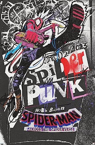 Trends International Marvel Spider-Man: Across The Spider-Verse – Spider-Punk One Sheet Wandposter, 34 L x 22,4 W, ungerahmte Version von Trends International