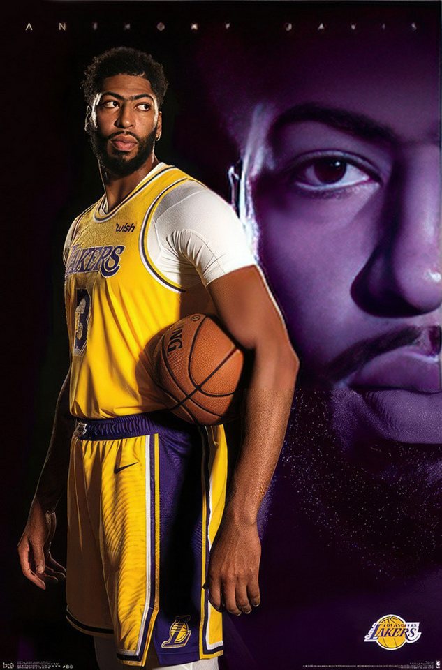 Trends International Poster NBA Poster Anthony Davis, 19 Los Angeles Lakers 56,8 x 86,4 cm von Trends International