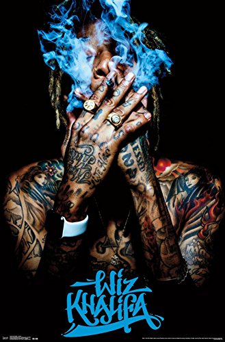 Trends International Wiz Khalifa Smoke Wand Poster 56,8 x 86,4 cm, Posters, 22" x 34" Trends International Wiz Khalifa Smoke Wand Poster 56,8 x 86,4 cm, Posters, 22" x 34" von Trends International