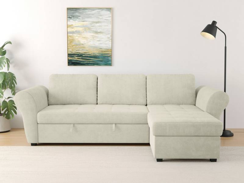 Trends by HG Ecksofa LASSE, L-Form, 2 Teile, inkl. Schlaffunktion & Bettkasten von Trends by HG