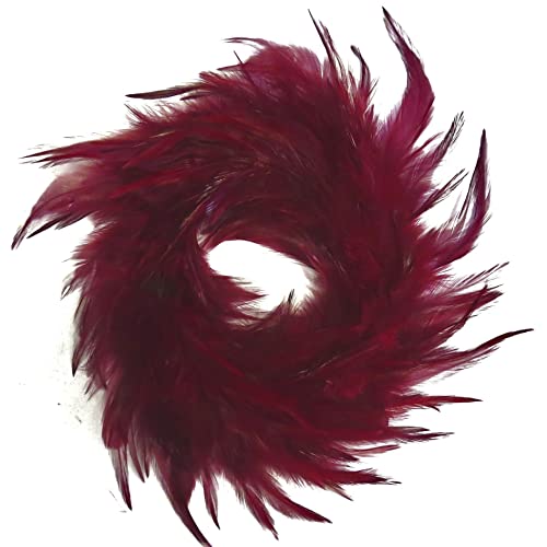 Deko Kranz Federkranz Ostern Deko 20 cm Weinrot von Trends & Trade