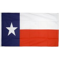 Flagge Texas 90 x 150 cm Fahne mit 2 Ösen 100g/m² Stoffgewicht von Trends4cents